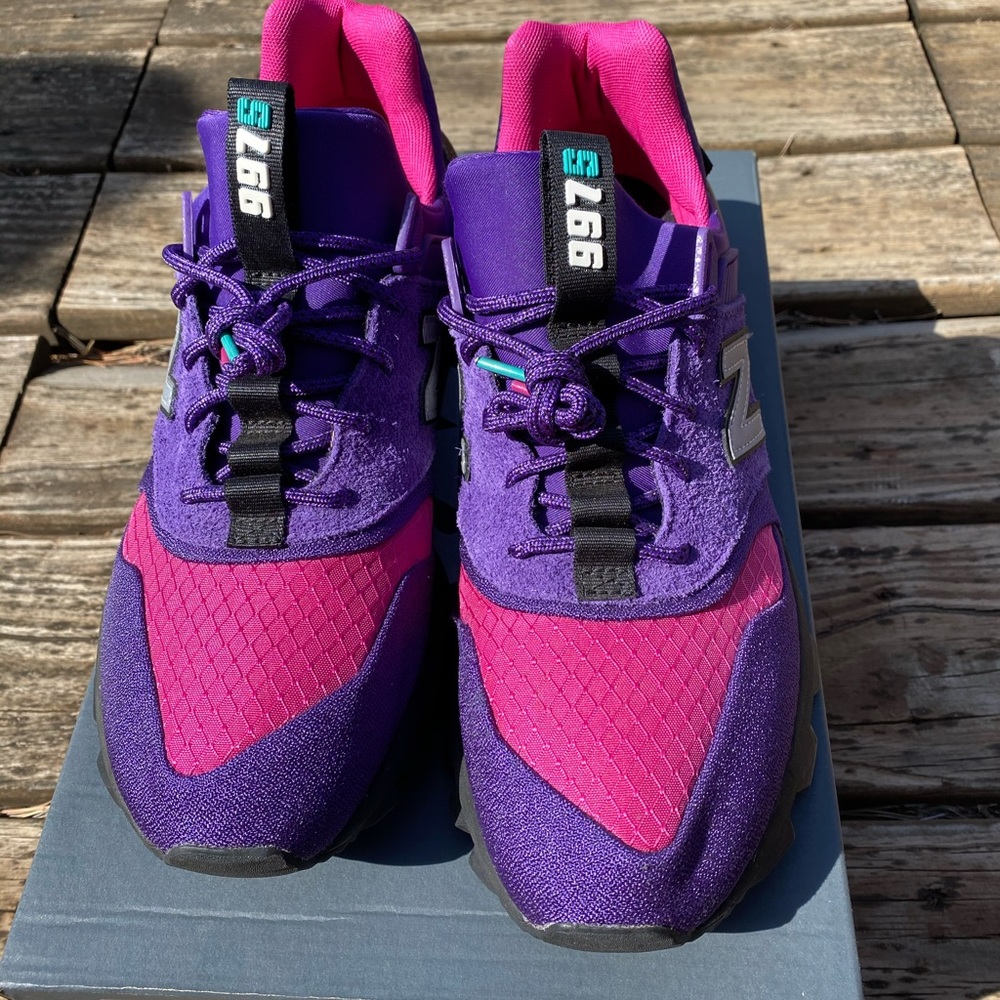New Balance 997s Cordura Purple Pink Size